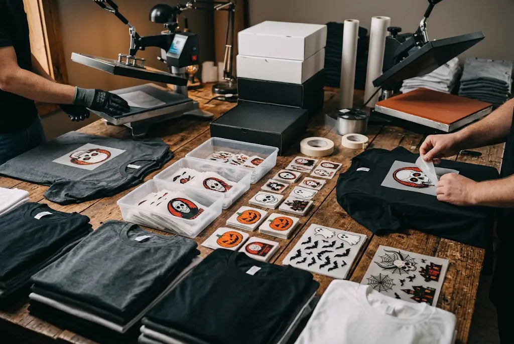 How to Use Halloween DTF Gang Sheets to Turn Bulk Shirt Orders Into Bigger Profits