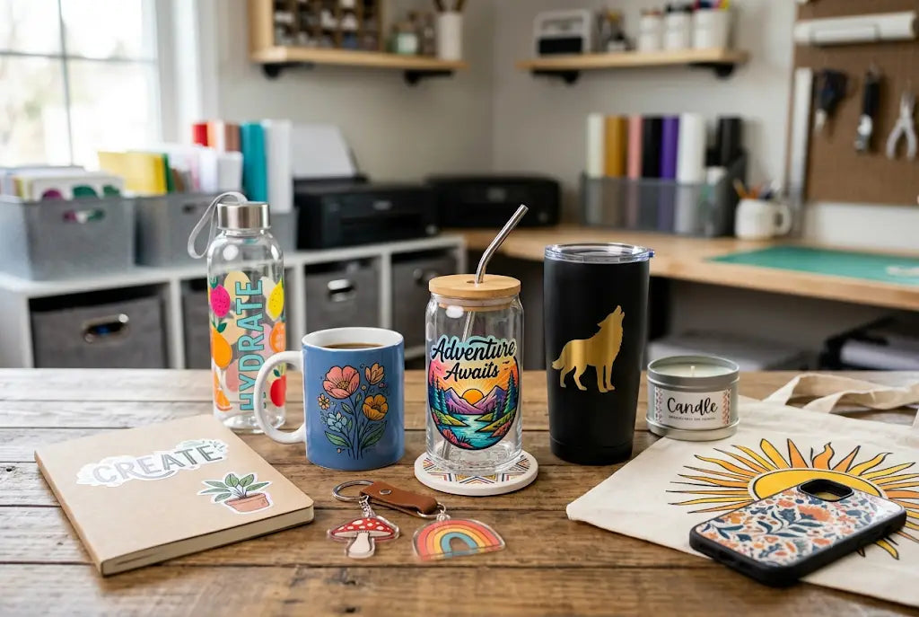 Products to Sell Using UV DTF Stickers: Beginner's Guide to Making Money