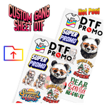 Custom Gang Sheet DTF - Upload