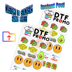 Upload Your UV DTF Sticker Gang Sheet