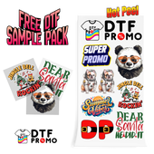 DTF sample pack