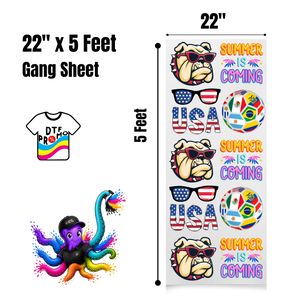 Custom Gang Sheet DTF - Upload