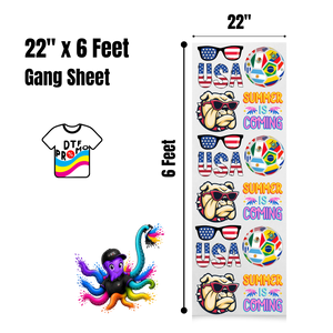 Custom Gang Sheet DTF - Upload