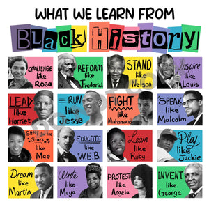 What We Learn From Black History - DTF PROMO