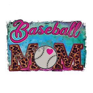 Baseball Mom -DTF Transfer - DTF PROMO