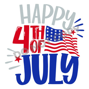 Happy 4th Of July -DTF Transfer - DTF PROMO