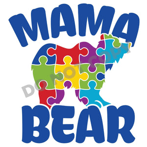 Mama Bear - DTF Transfer - DTF PROMO