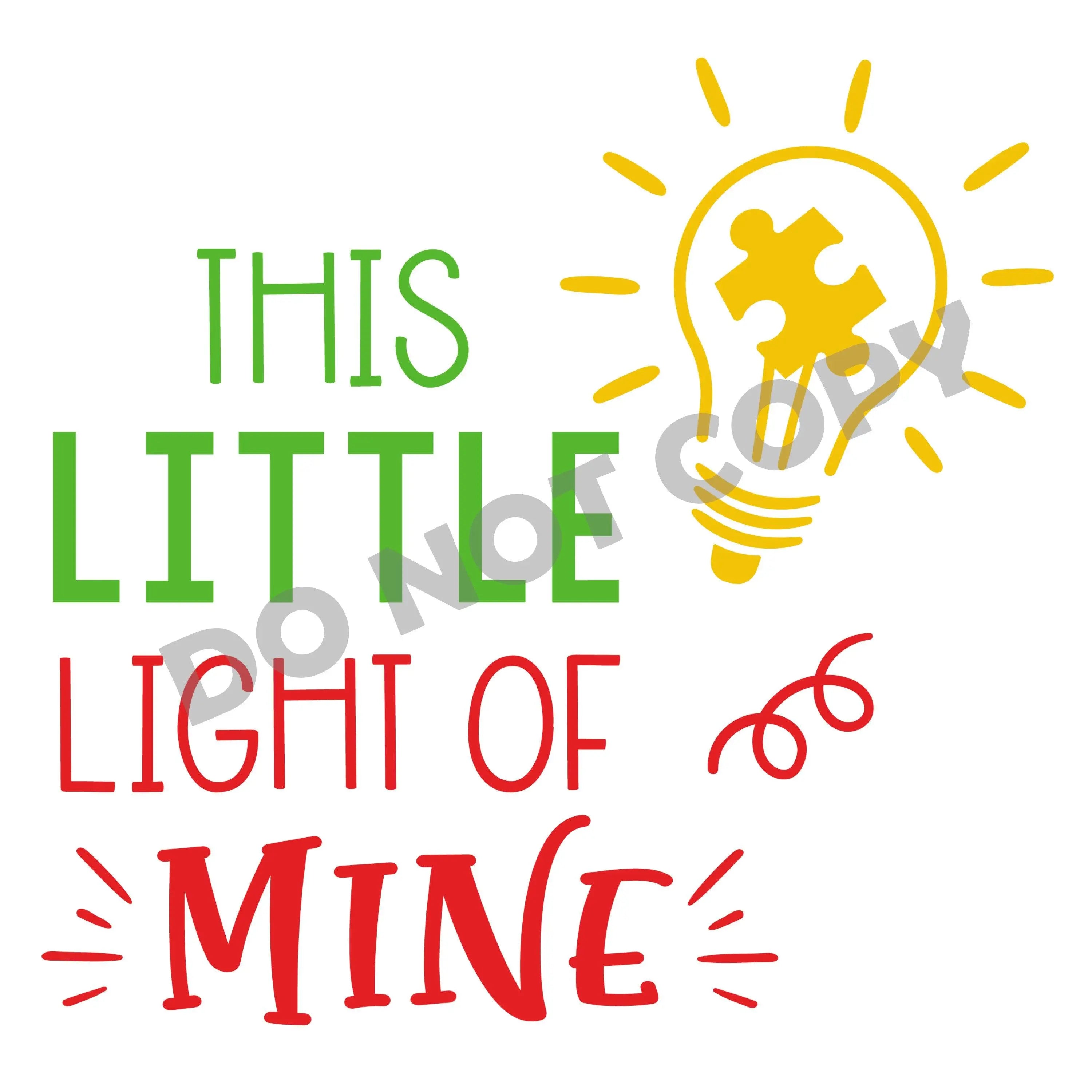 This Little Light Of Mine - DTF Transfer - DTF PROMO