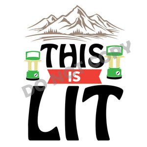 This Is Lit - DTF Transfer - DTF PROMO