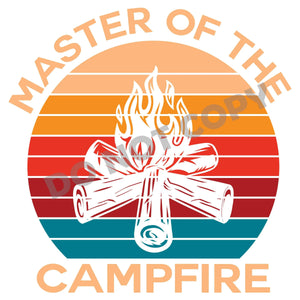 Master Of The Campfire - DTF Transfer - DTF PROMO