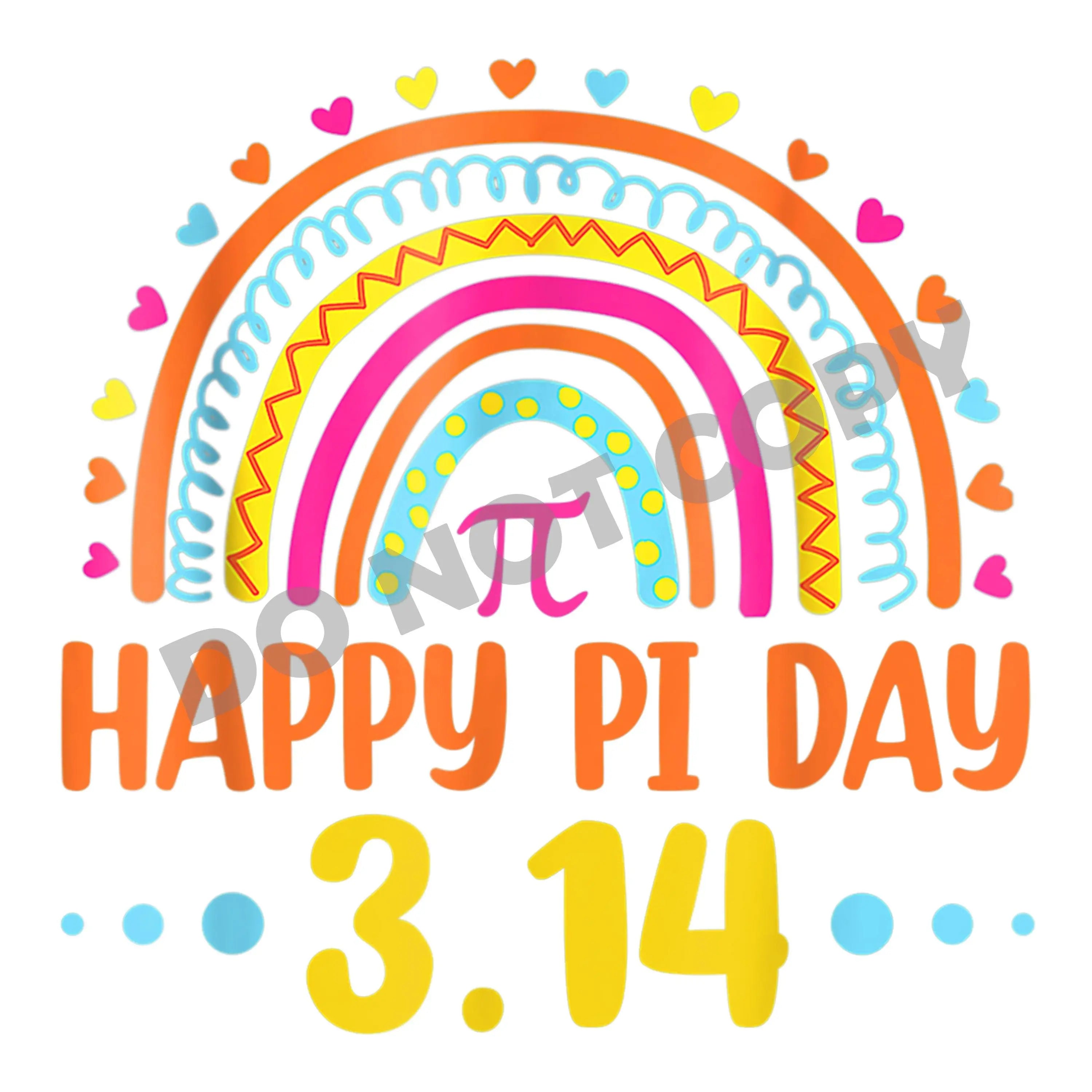 Happy Pi Day -DTF Transfer - DTF PROMO