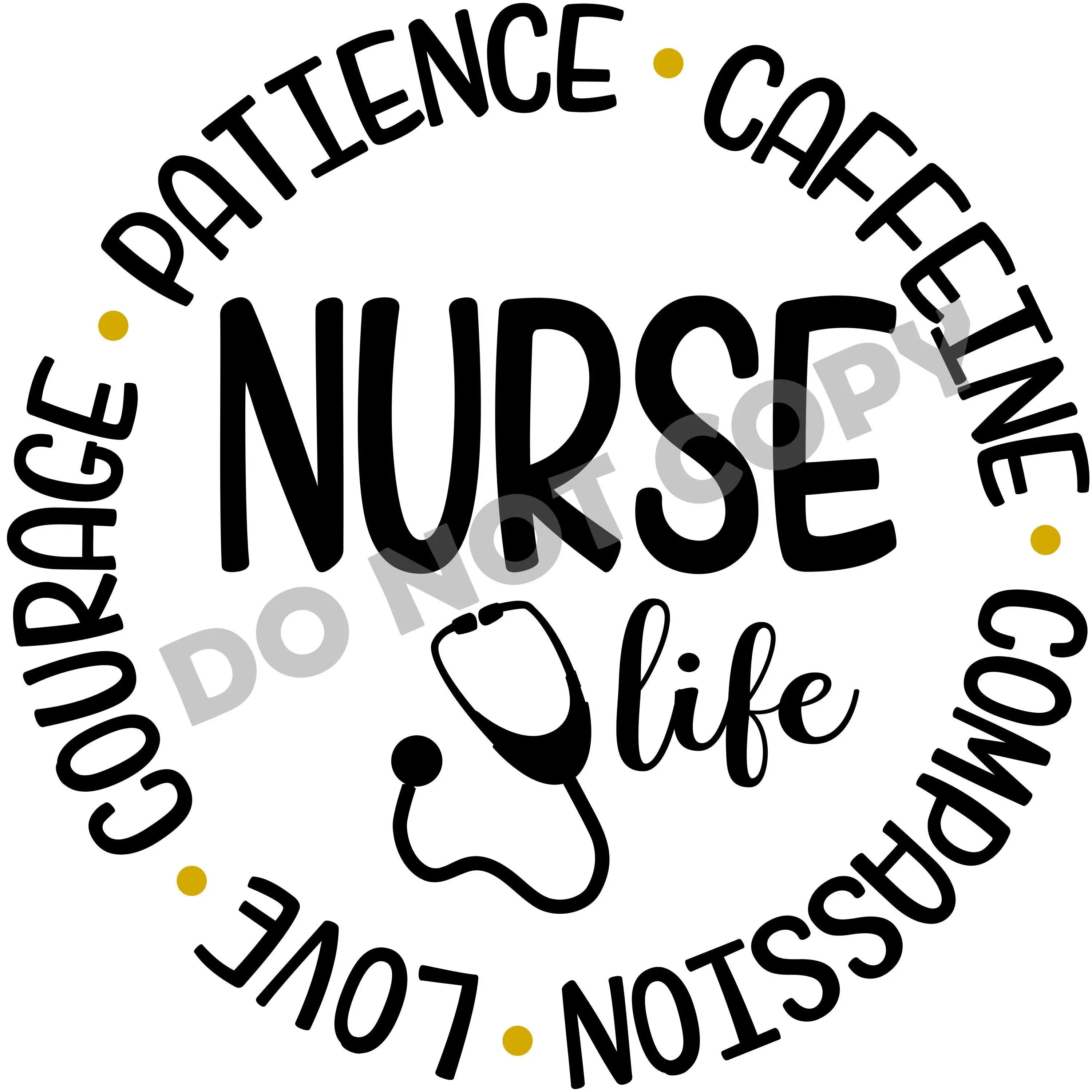 Nurse Life - DTF Transfer - DTF PROMO