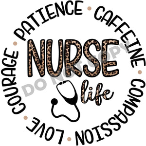 Nurse Life - DTF Transfer - DTF PROMO
