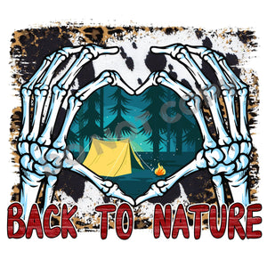 Back To Nature - DTF Transfer - DTF PROMO