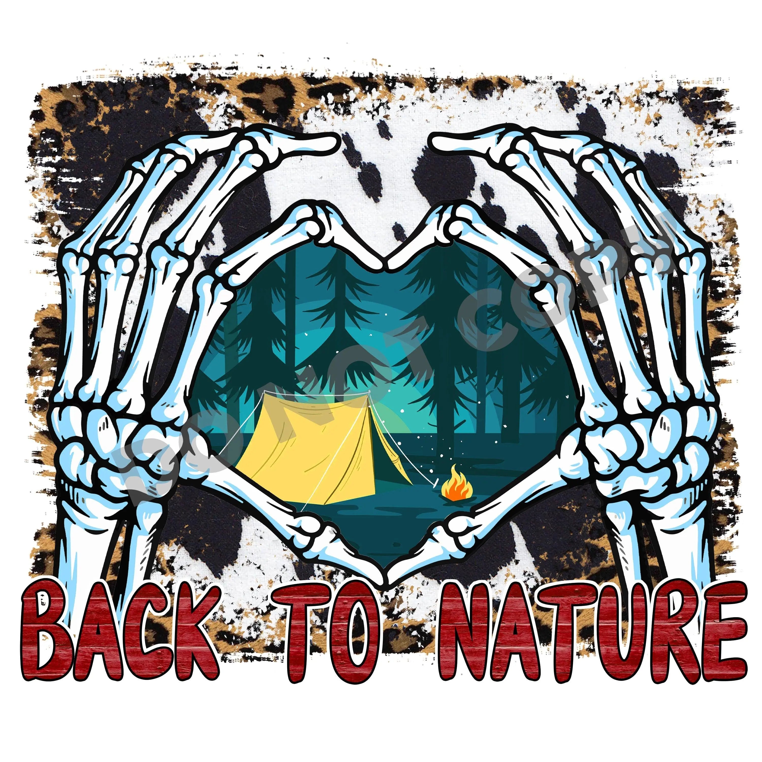 Back To Nature - DTF Transfer - DTF PROMO