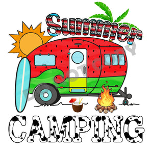 Summer Camping- DTF Transfer - DTF PROMO
