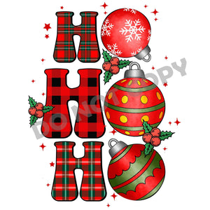 HoHoHo -DTF Transfer - DTF PROMO