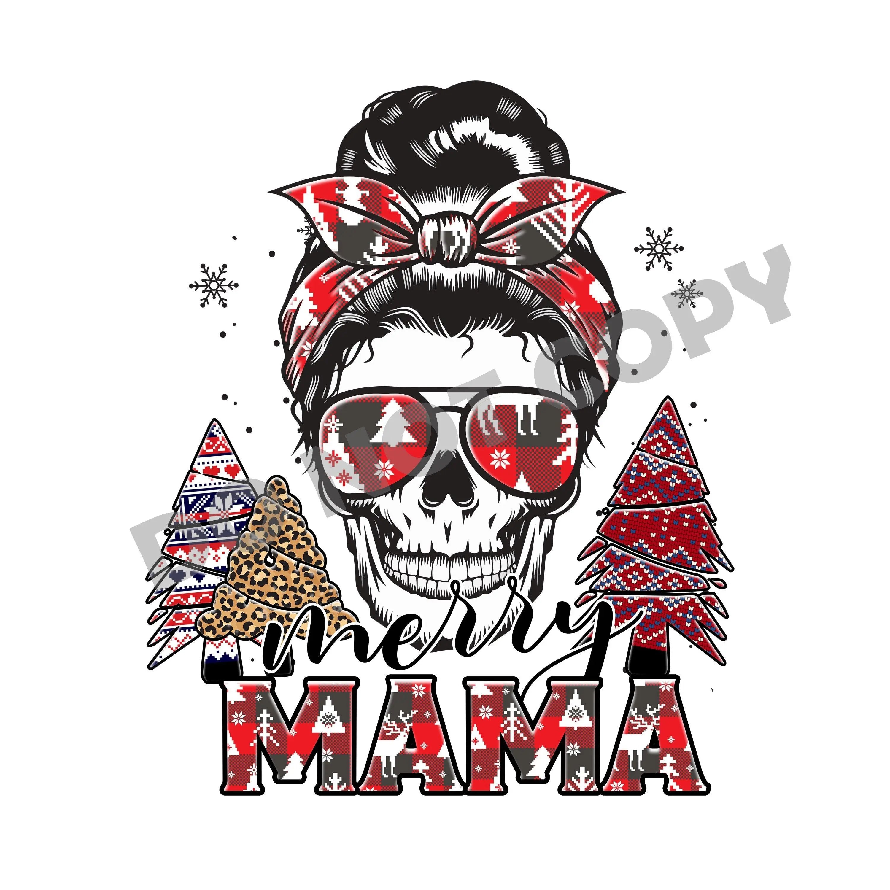 Merry Mama -DTF Transfer - DTF PROMO