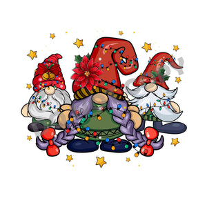 Christmas Gnomes -DTF Transfer - DTF PROMO