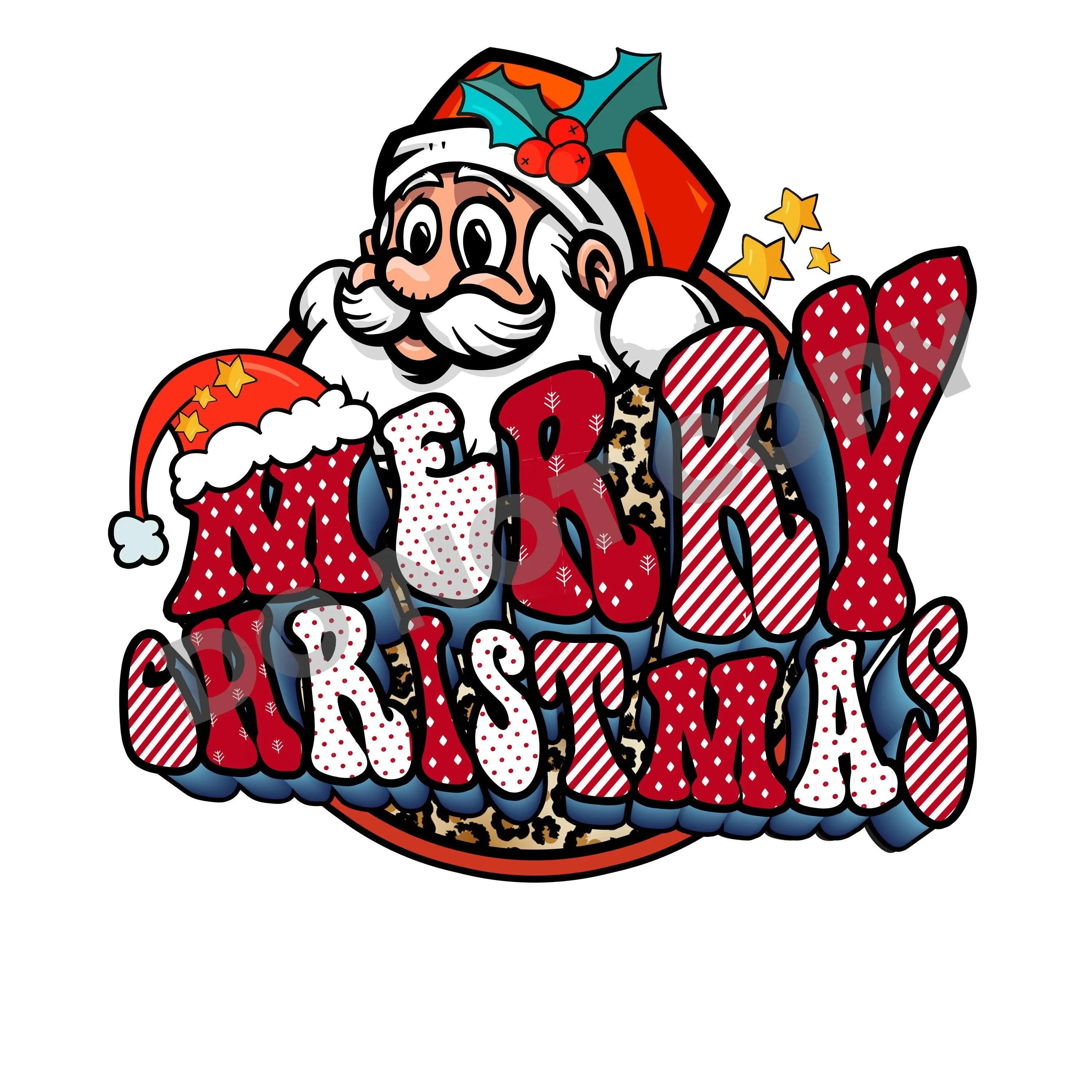 Merry Christmas -DTF Transfer - DTF PROMO