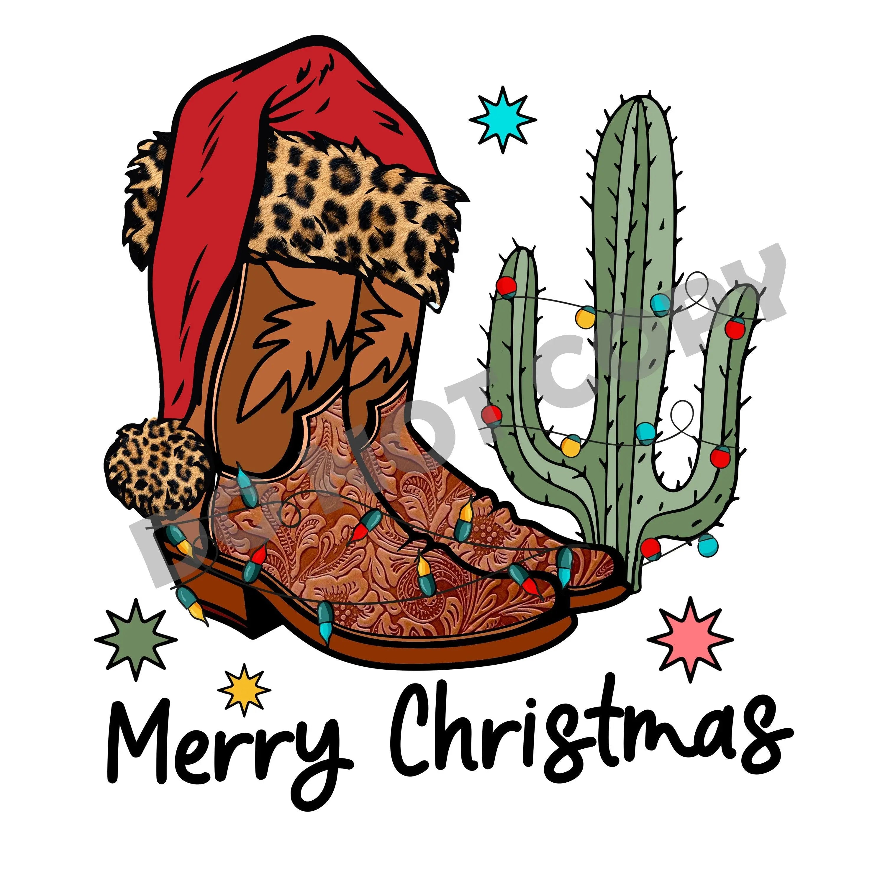 Merry Christmas -DTF Transfer - DTF PROMO