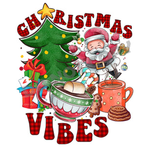 Christmas Vibes -DTF Transfer - DTF PROMO
