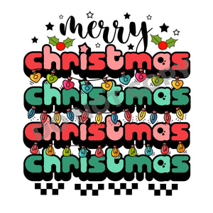 Merry Christmas -DTF Transfer - DTF PROMO