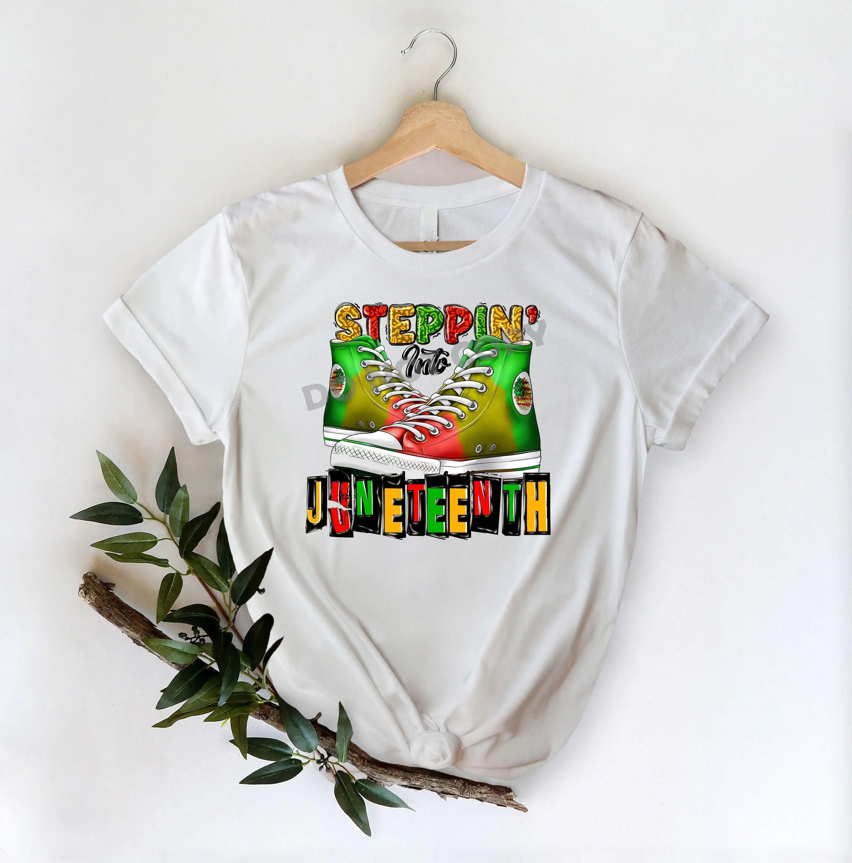 JUNETEENTH Steppin' Into Juneteenth - DTF PROMO
