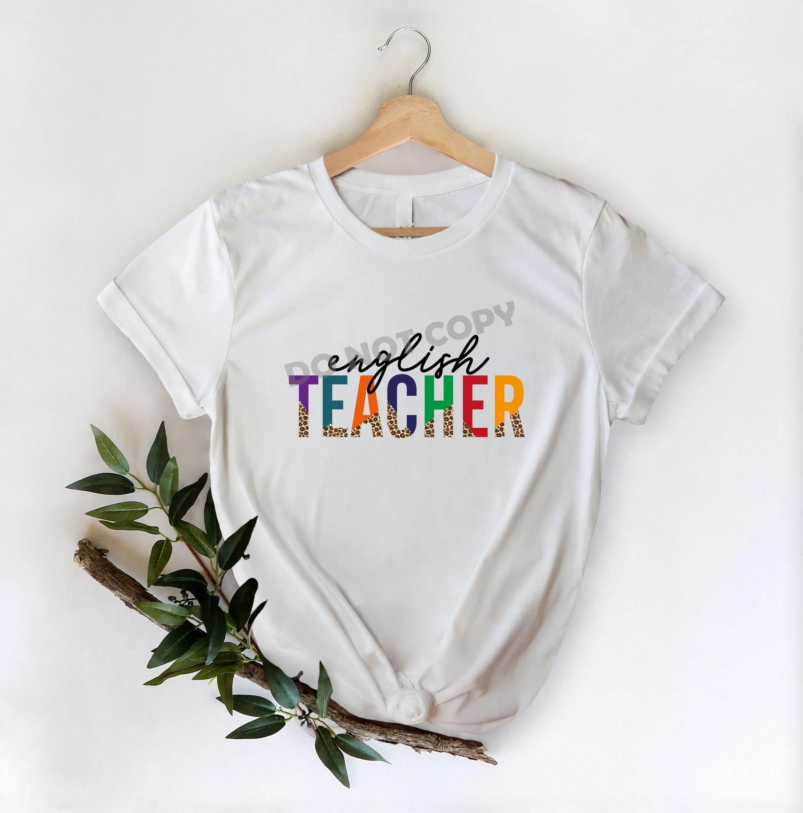 English Teacher -DTF Transfer - DTF PROMO