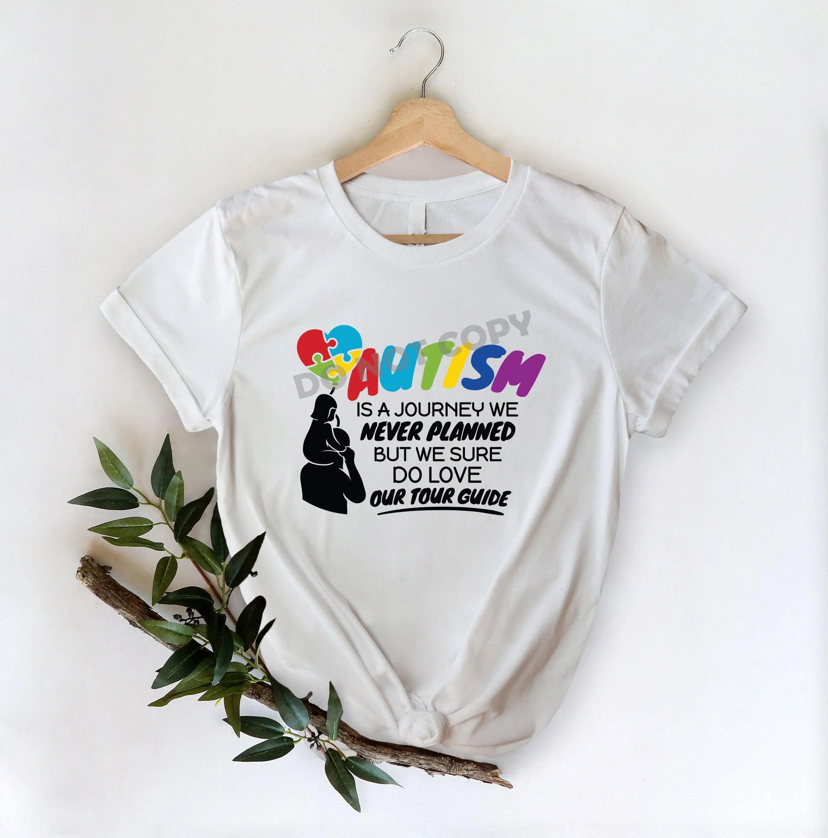 Autism Is A Journey We Never Planned - DTF Transfer - DTF PROMO