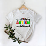 Accept Love Autism Understand - DTF Transfer - DTF PROMO