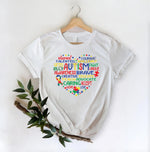 Autism Awareness Brave Caring - DTF Transfer - DTF PROMO