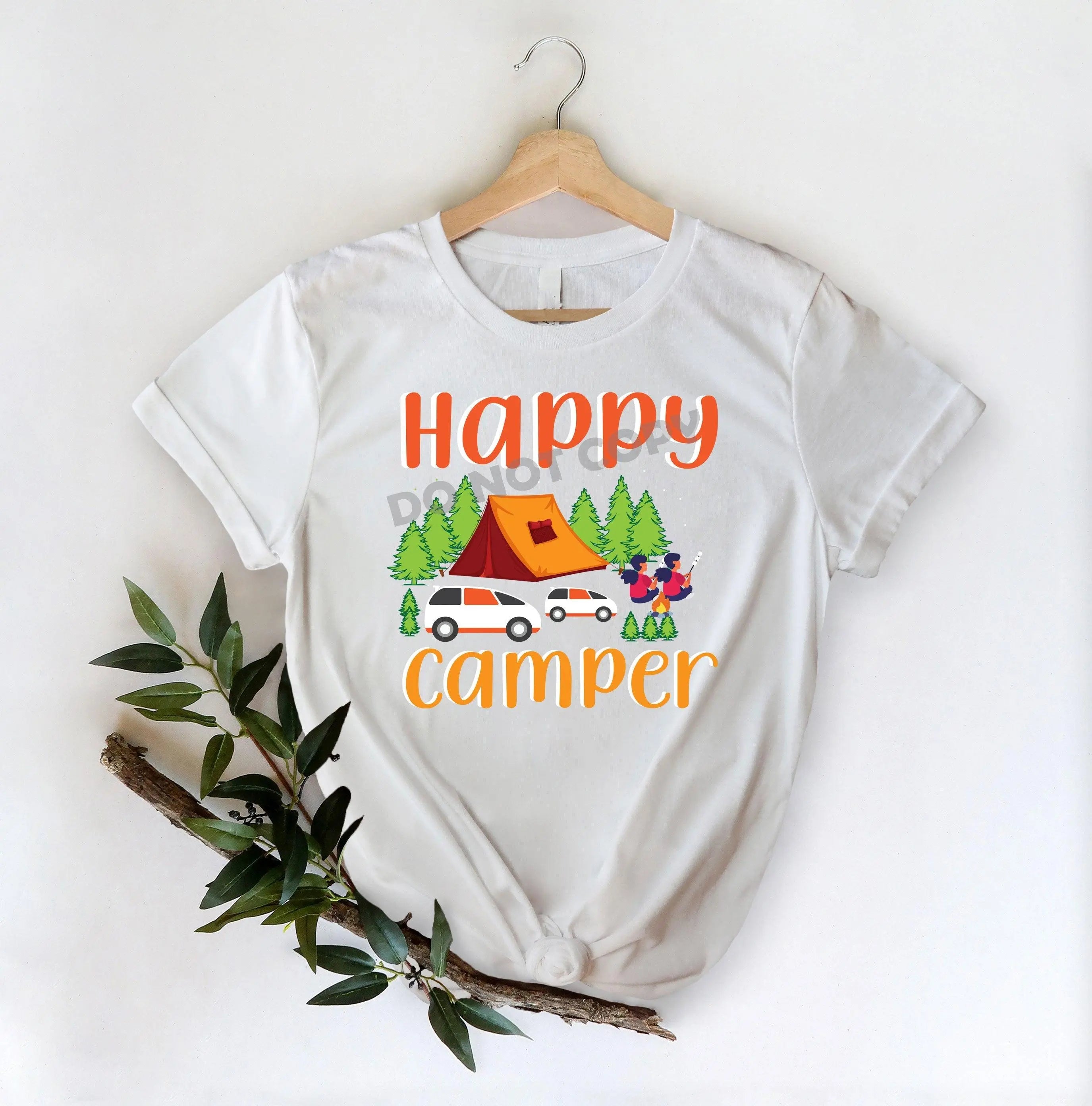 Happy Camper - DTF Transfer - DTF PROMO