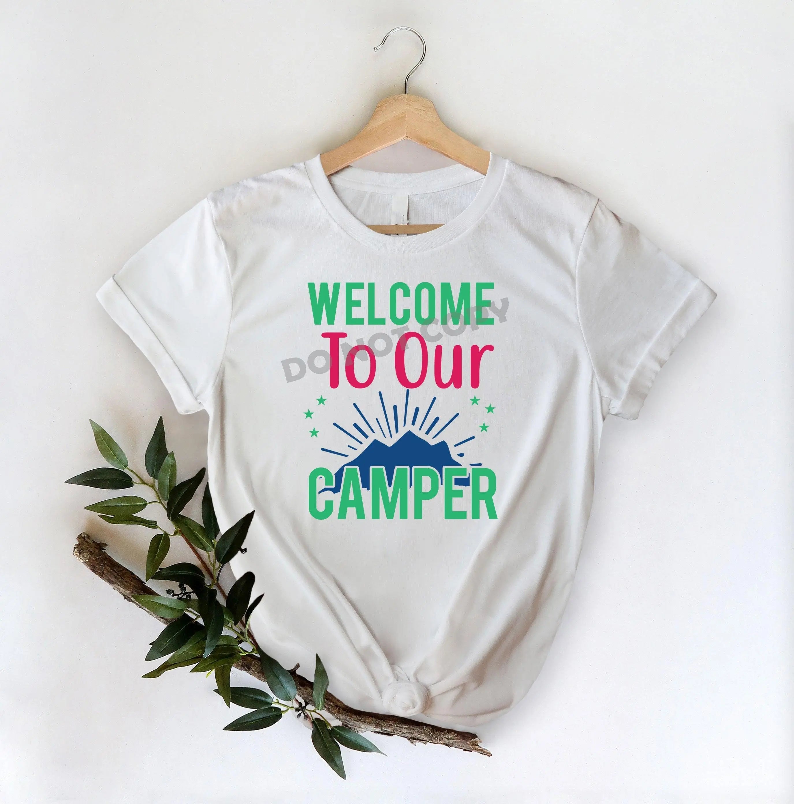 Welcome To Our Camper - DTF Transfer - DTF PROMO