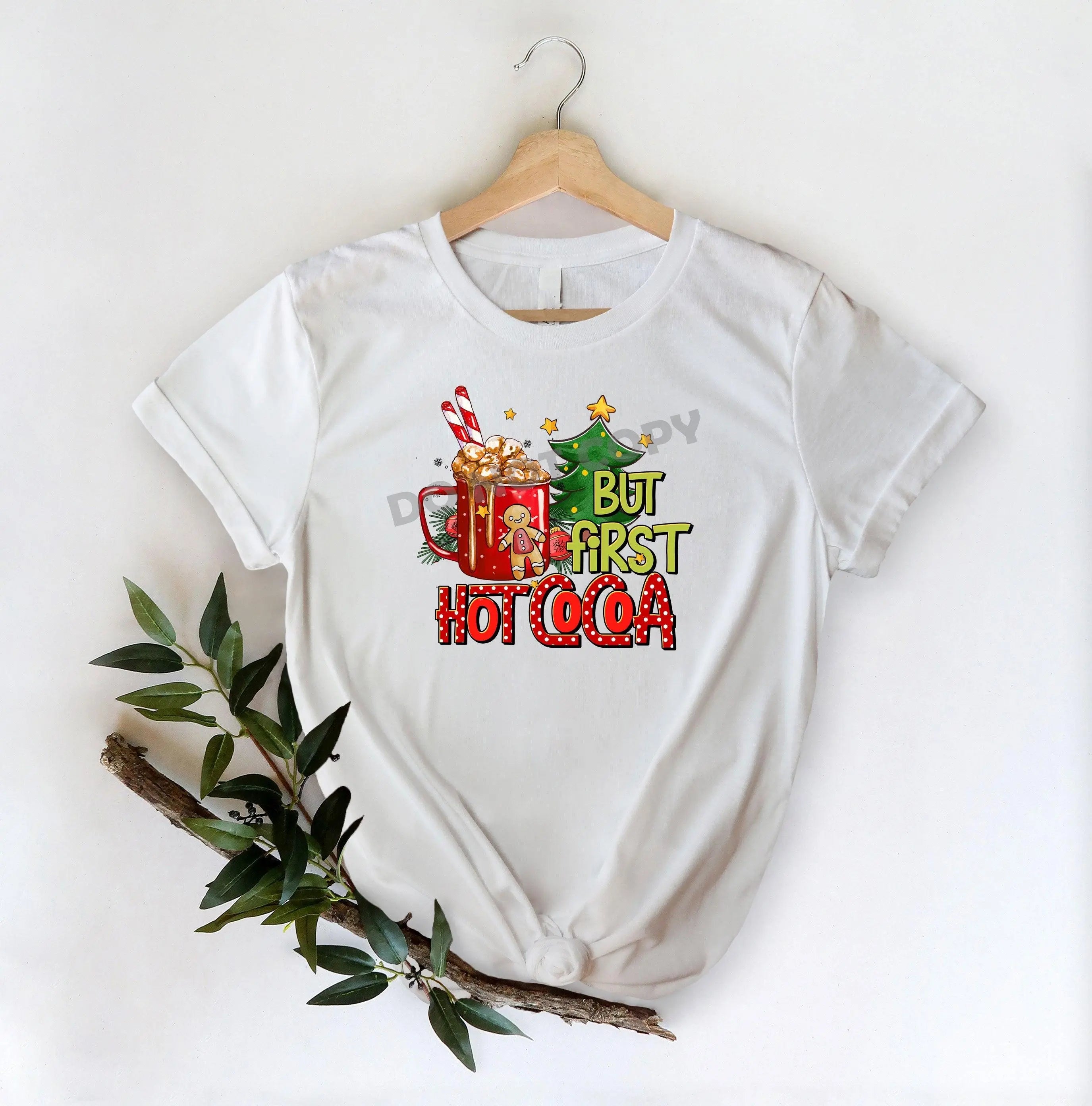 But First Hot Cocoa -DTF Transfer - DTF PROMO