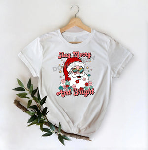Stay Merry And Bright -DTF Transfer - DTF PROMO