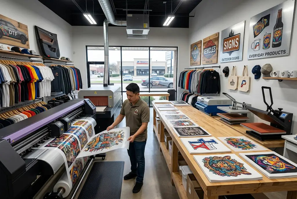 How Much Does It Cost To Start a DTF Printing Business In Plano Texas In 2026