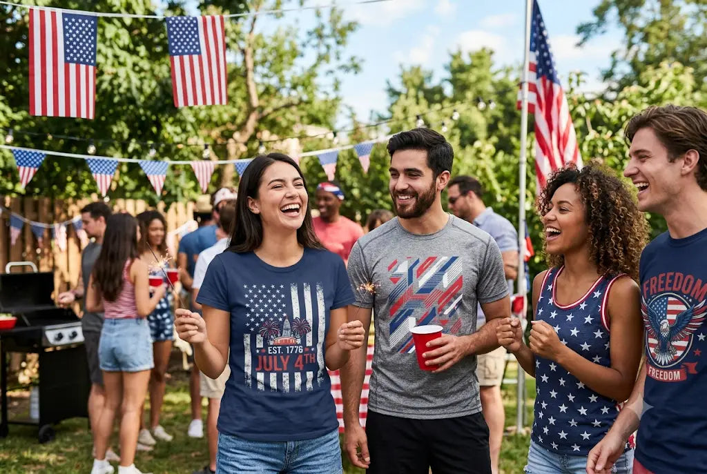 How to Blend Aesthetics and Functionality with Custom 4th of July Shirts for a Six Figure Profit