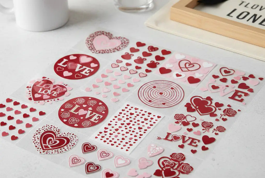 Valentine’s Day UV DTF Transfers for Custom Gifts & Merchandise