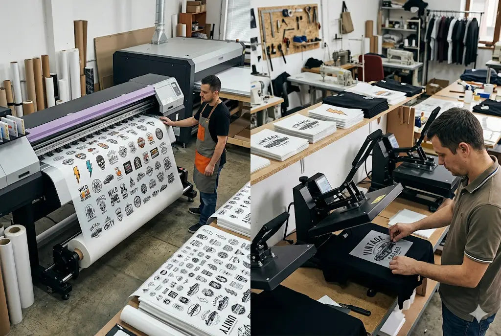 When to Use DTF Gang Sheets vs Single Sheets for Apparel Manufacturing