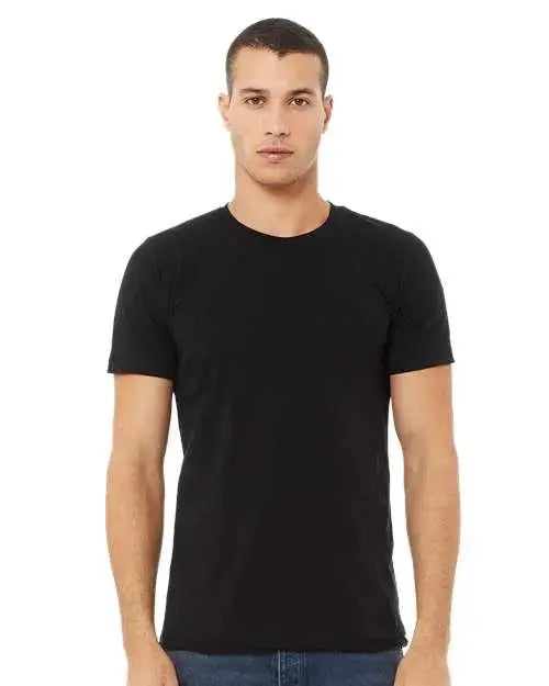 BELLA + CANVAS - Jersey Tee - 3001 - Black - DTF PROMO