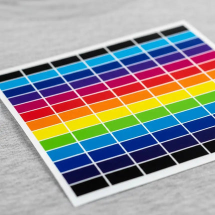 DTF Promo Color Chart