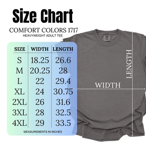 Comfort Colors Tee 1717CL
