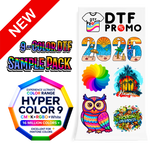 Hyper Color 9 DTF Sample Pack