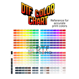 DTF Promo Color Chart