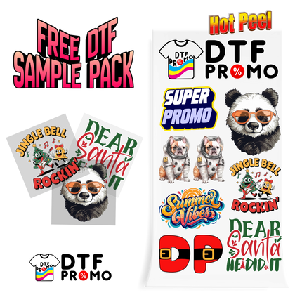 DTF sample pack