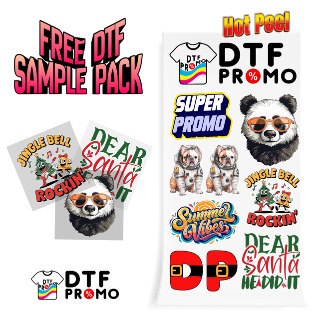 Dtf Transfers Example DTF Transfers Collection | Ready-to-Press Apparel Designs