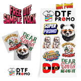 DTF sample pack