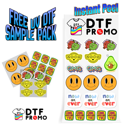 UV DTF sample pack