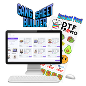UV DTF Sticker Gang Sheet Builder